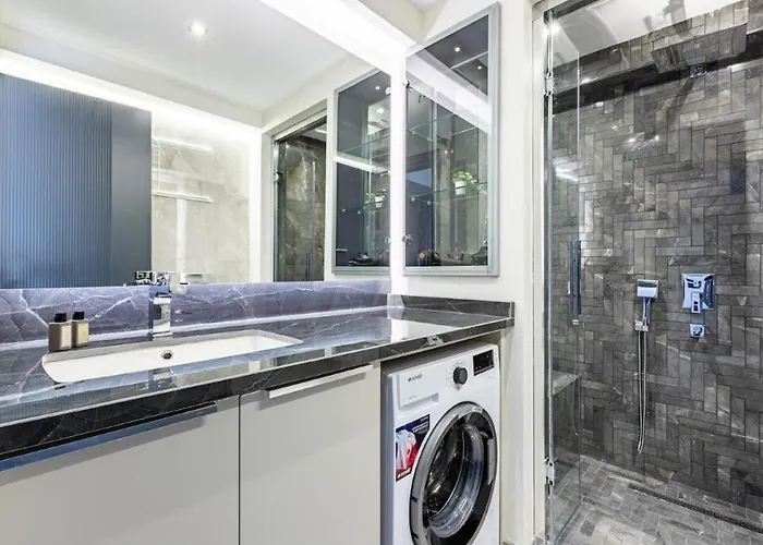 Apartmán Charming Bright New 2bd1bath Wparking!#339 Istanbulská provincie